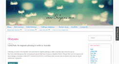 Desktop Screenshot of orayans.com